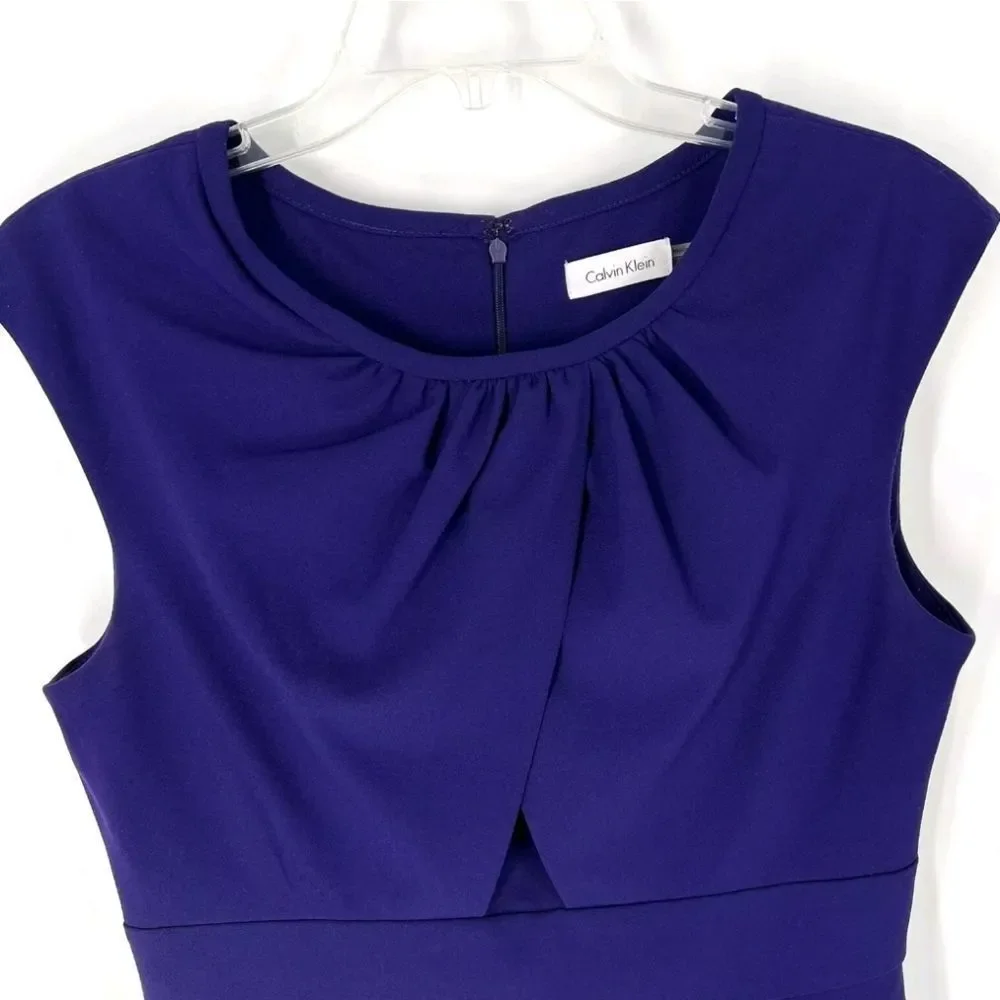 Calvin Klein Sheath Dress Size 8 #013 - Picture 4 of 6